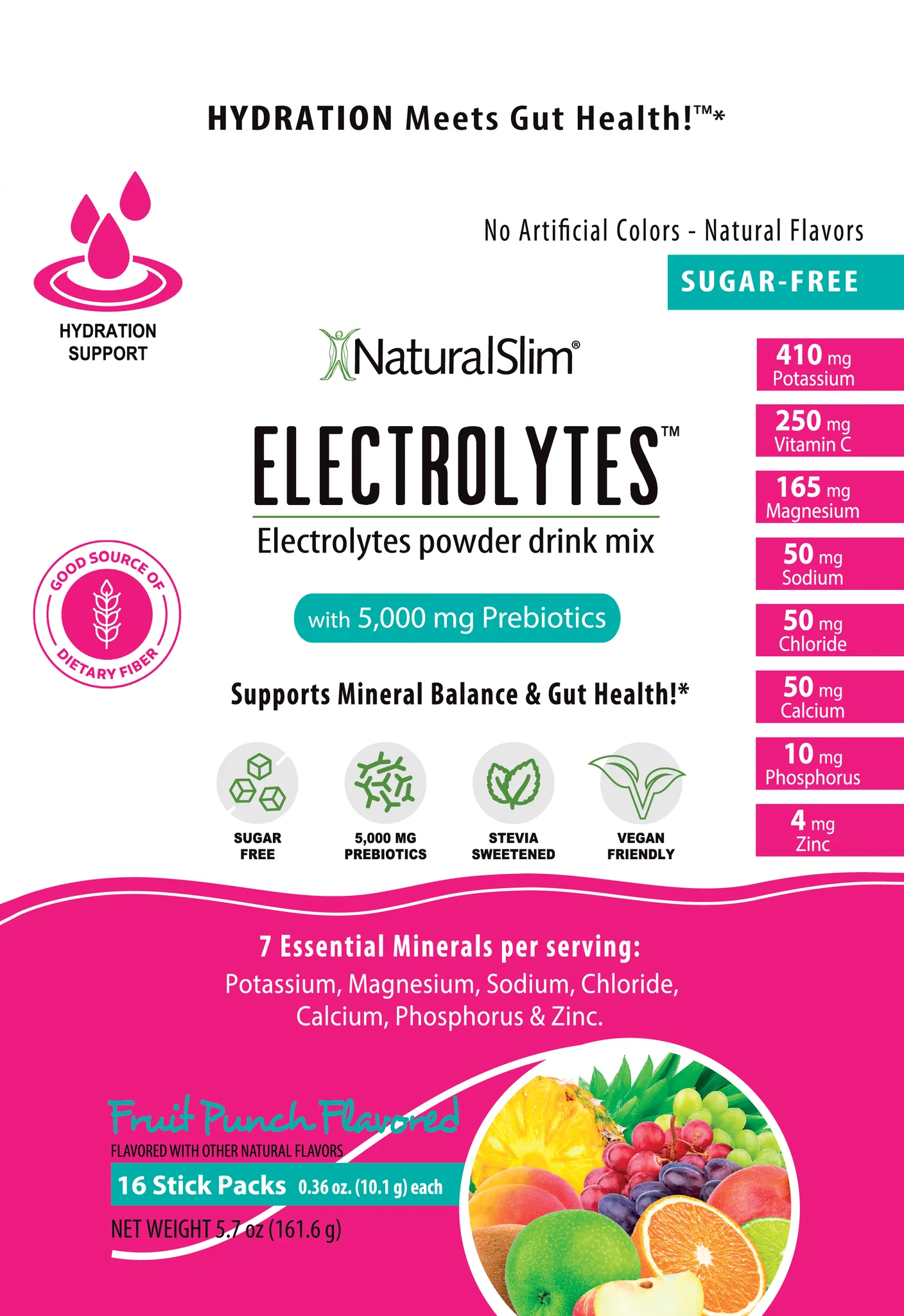 NaturalSlim Electrolytes™ Fruit Punch - Image 10