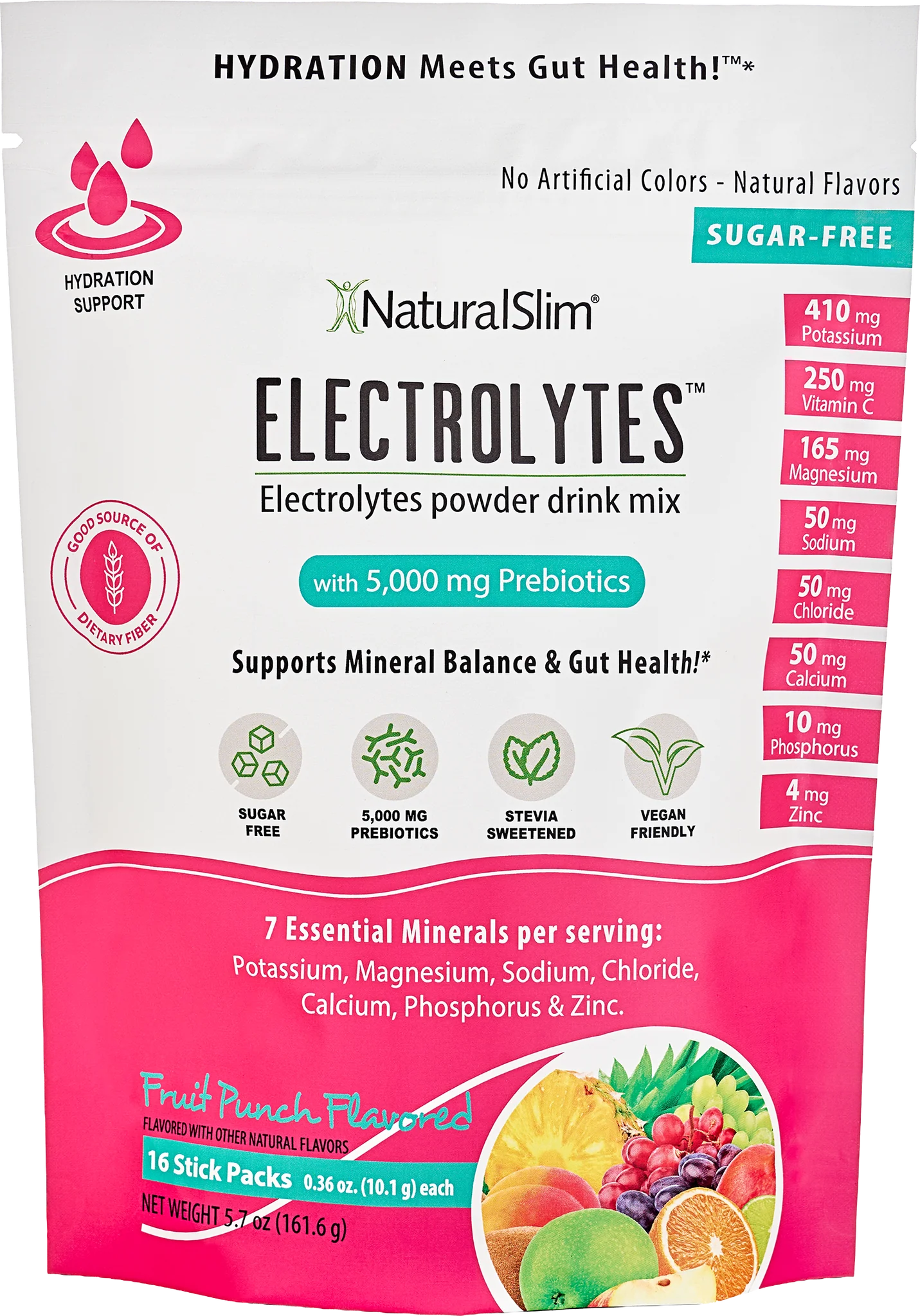 NaturalSlim Electrolytes™ Fruit Punch - Image 3
