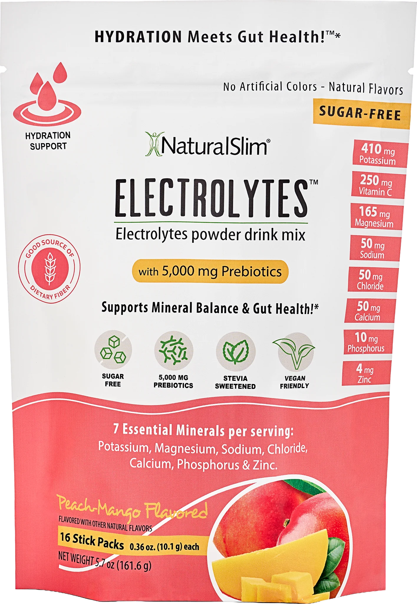 NaturalSlim Electrolytes™ Peach-Mango - Image 3