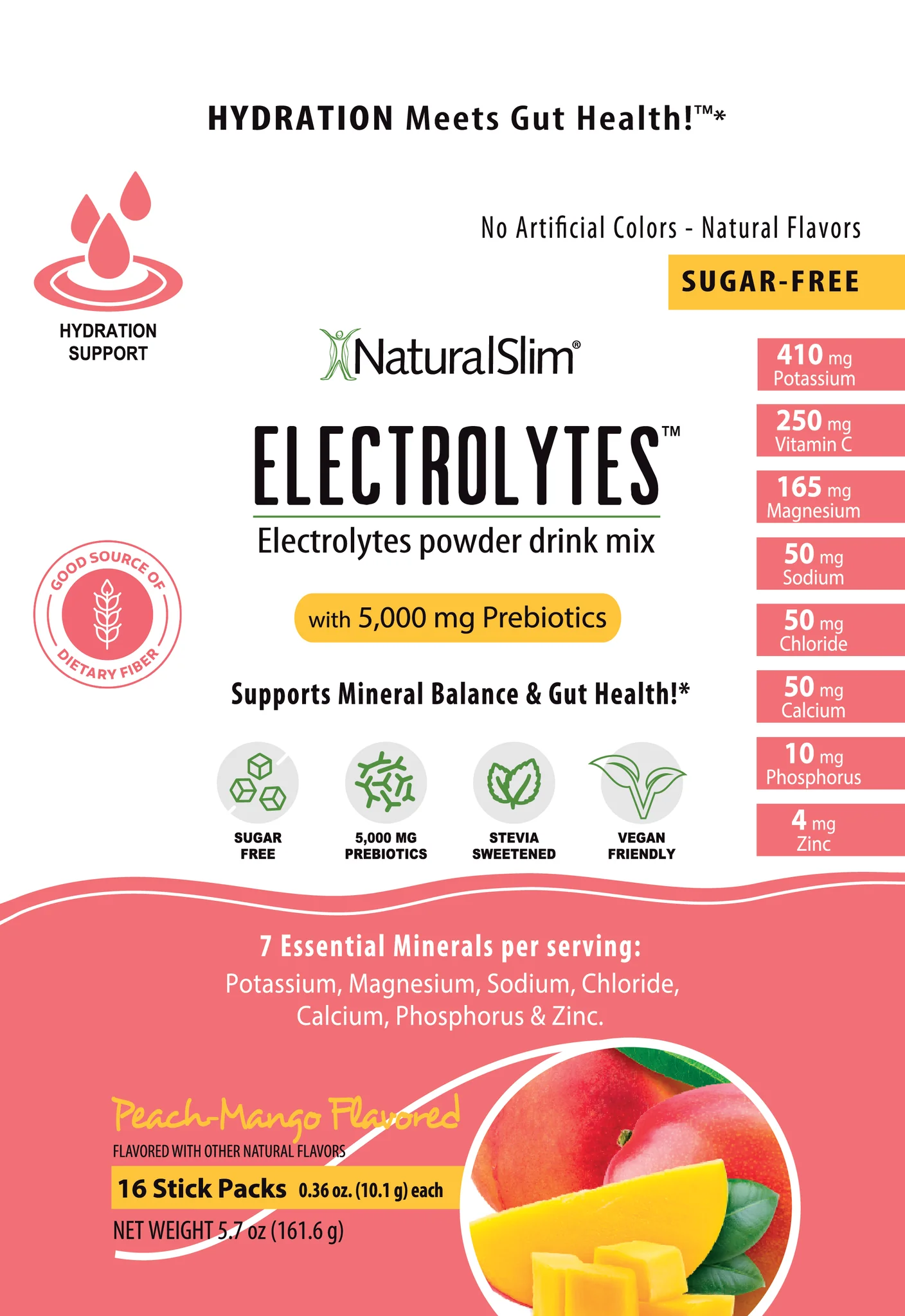 NaturalSlim Electrolytes™ Peach-Mango - Image 9