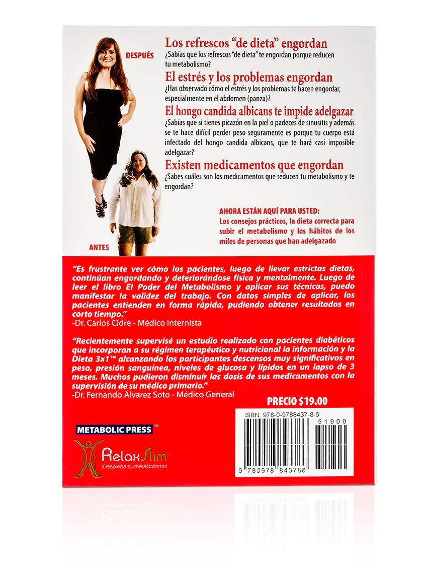 LIBRO El poder del Metabolismo - ESPAÑOL - Image 3